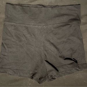 Wish & Whim Black Stretch Shorts